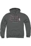 Gildan Fantastic Beasts Wanded Adult Pull Over Hoodie / Hooded Sweatshirt In Pink