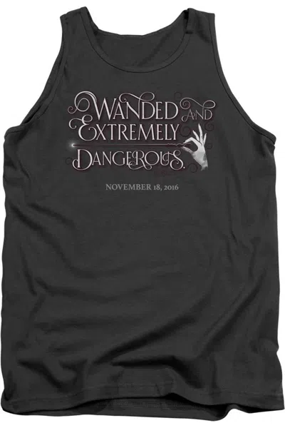 Gildan Fantastic Beasts Wanded Adult Tank Top In Pink