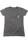Gildan Fantastic Beasts Wanded Short Sleeve Womens Tee / T-shirt In Pink