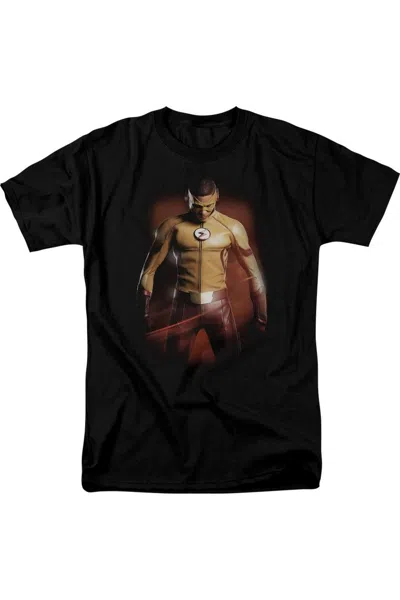 Gildan Flash Kid Flash Short Sleeve Adult Tee / T-shirt In Black