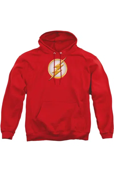 Gildan Flash New Logo Adult Pull Over Hoodie / Hooded Sweatshirt In Red