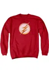 Gildan Flash Season 4 Logo Adult Crewneck Sweatshirt In Red