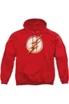 Gildan Flash Season 4 Logo Adult Pull Over Hoodie / Hooded Sweatshirt In Red