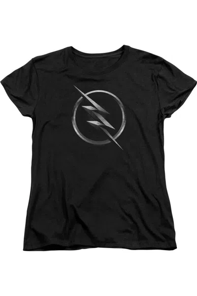 Gildan Flash Zoom Logo Short Sleeve Women´s Tee / T-shirt In Black