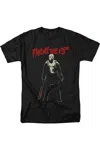 Gildan Friday The 13th Chchch Ahahah Short Sleeve Adult Tee / T-shirt In Black