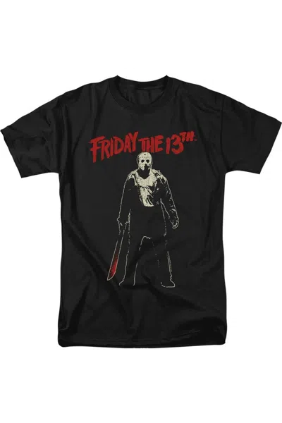Gildan Friday The 13th Chchch Ahahah Short Sleeve Adult Tee / T-shirt In Black