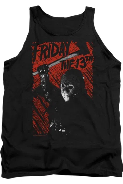 Gildan Friday The 13th Jason Lives Adult Tank Top In Black