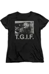 Gildan Friday The 13th Tgif Short Sleeve Women´s T-shirt In Black
