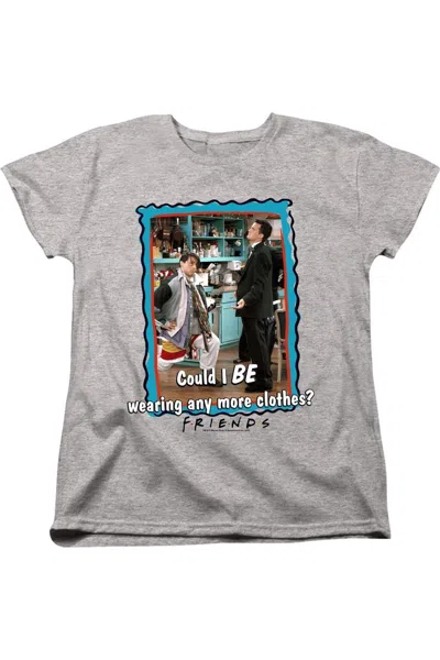 Gildan Friends Any More Clothes Short Sleeve Womens Tee / T-shirt In Gray