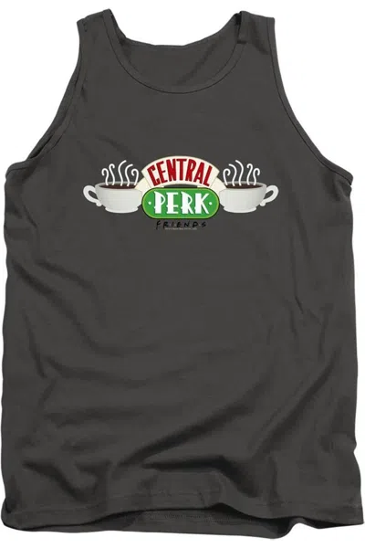 Gildan Friends Central Perk Logo Adult Tank Top In Pink