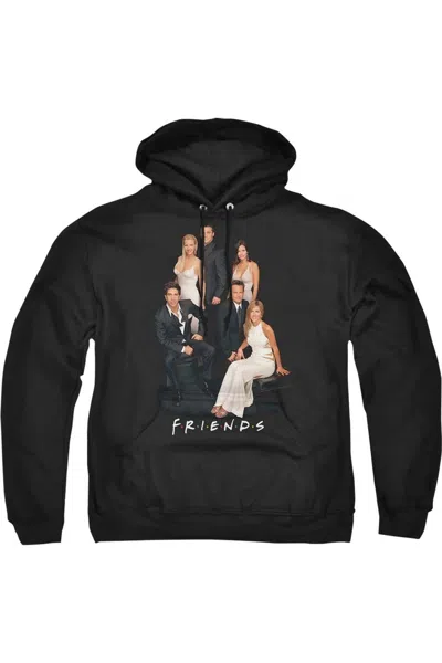 Gildan Friends Classy Adult Pull Over Hoodie / Hooded Sweatshirt In Black