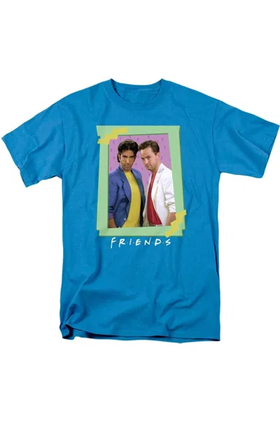 Gildan Friends Flashback Short Sleeve Adult T-shirt In Blue