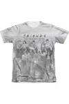 Gildan Friends Friends Lunch Break Adult Poly/cotton Short Sleeve Tee / T-shirt In White