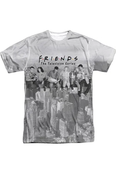 Gildan Friends Friends Lunch Break Short Sleeve Adult Poly Crew Tee / T-shirt In White