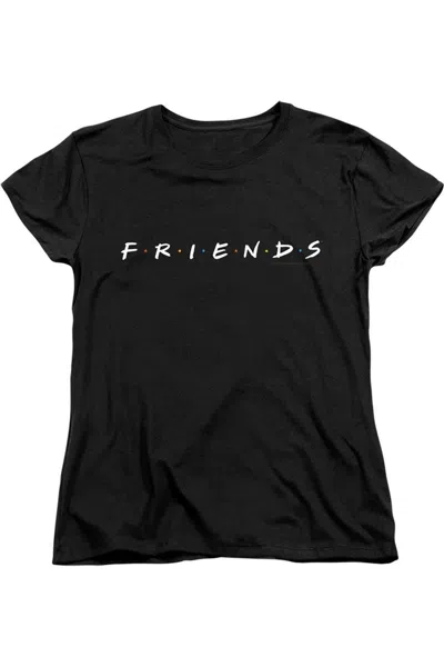Gildan Friends Logo Short Sleeve Women´s Tee / T-shirt In Black