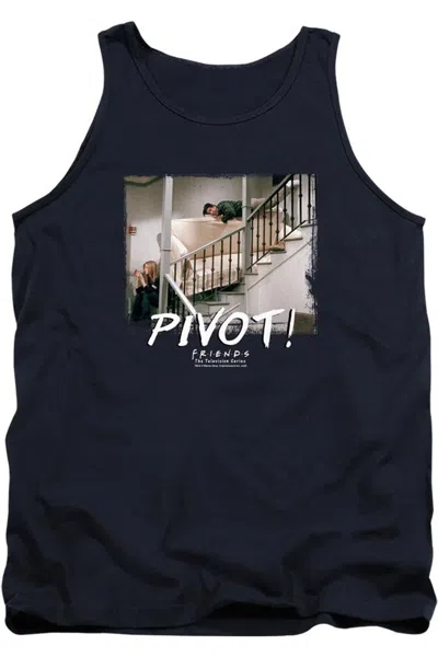 Gildan Friends Pivot Adult Tank Top In Blue