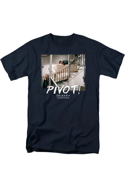 Gildan Friends Pivot Short Sleeve Adult Tee / T-shirt In Blue