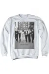 Gildan Friends Walk The Streets Adult Crewneck Sweatshirt In White