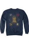 Gildan Game Of Thrones 4 Houses 4 The Throne Adult Crewneck Sweatshirt In Blue