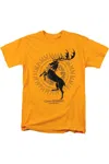 Gildan Game Of Thrones Baratheon Burst Sigil Short Sleeve Adult Tee / T-shirt In Gold