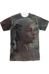 Gildan Game Of Thrones Daenerys For The Throne Short Sleeve Adult Poly Crew Tee / T-shirt In White