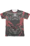 Gildan Game Of Thrones Dragons Adult Poly/cotton Short Sleeve Tee / T-shirt In White