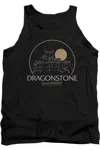 Gildan Game Of Thrones Dragonstone Adult Tank Top In Black