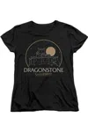 Gildan Game Of Thrones Dragonstone Short Sleeve Women´s Tee / T-shirt In Black