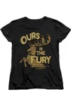 Gildan Game Of Thrones Fury Short Sleeve Women´s Tee / T-shirt In Black