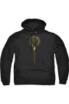 Gildan Game Of Thrones Hand Of The King Icon Adult Pull Over Hoodie / Hooded Sweatshirt In Black