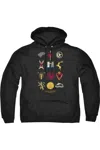 Gildan Game Of Thrones House Sigils Adult Pull Over Hoodie / Hooded Sweatshirt In Black