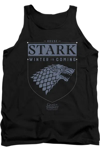 Gildan Game Of Thrones House Stark Sigil Adult Tank Top In Black