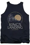 Gildan Game Of Thrones Kings Landing Adult Tank Top In Blue