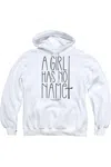 Gildan Game Of Thrones No Name Adult Pull Over Hoodie / Hooded Sweatshirt In White