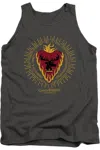 Gildan Game Of Thrones Stannis Baratheon Burst Sigils Adult Tank Top In Pink