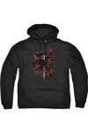 Gildan Game Of Thrones Targaryen Dragons Adult Pull Over Hoodie / Hooded Sweatshirt In Black