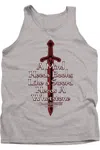 Gildan Game Of Thrones The Mind Needs Books Adult Tank Top In Multi