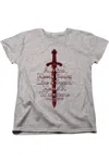 Gildan Game Of Thrones The Mind Needs Books Short Sleeve Women´s Tee / T-shirt In Multi