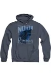 Gildan Game Of Thrones The North Remembers Adult Heather Hoodie / Hooded Sweatshirt In Blue