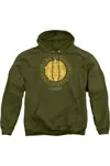 Gildan U. S. Army Well Defend Adult Pull Over Hoodie In Green