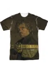 Gildan Game Of Thrones Tyrion For The Throne Short Sleeve Adult Poly Crew Tee / T-shirt In White
