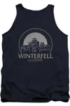 Gildan Game Of Thrones Winterfell Adult Tank Top In Blue