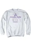 Gildan Gilmore Girls Als Pancake World Adult Crewneck Sweatshirt In White