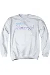 Gildan Gilmore Girls Honorary Gilmore Girl Adult Crewneck Sweatshirt In White