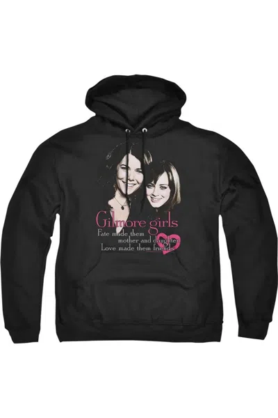 Gildan Gilmore Girls Title Adult Pull Over Hoodie / Hooded Sweatshirt In Black