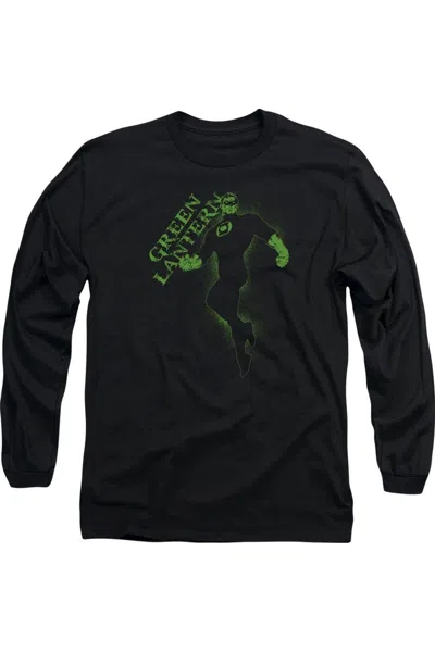 Gildan Gl Lantern Darkness Long Sleeve Adult Tee / T-shirt In Black