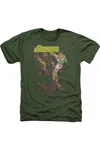 Gildan Gl Lantern Spray Adult Heather Tee / T-shirt In Green