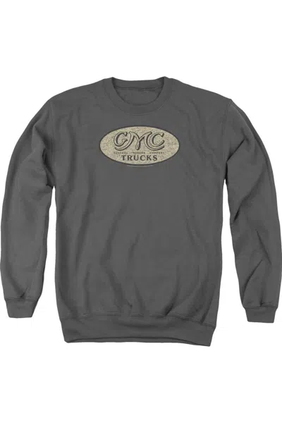 Gildan Gmc Vintage Oval Logo Adult Crewneck Sweatshirt In Pink