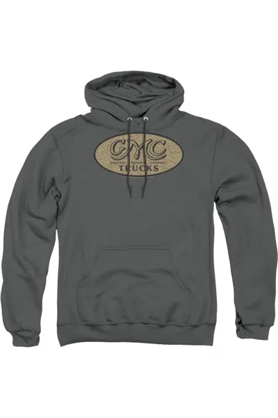 Gildan Gmc Vintage Oval Logo Adult Pull Over Hoodie In Pink