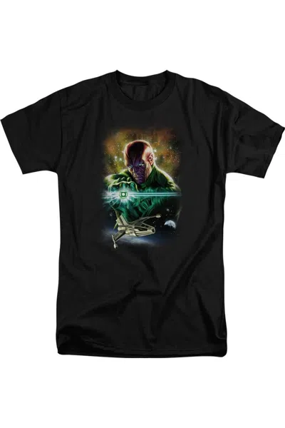 Gildan Green Lantern Abin Sur Short Sleeve Adult Tall Tee / T-shirt In Black